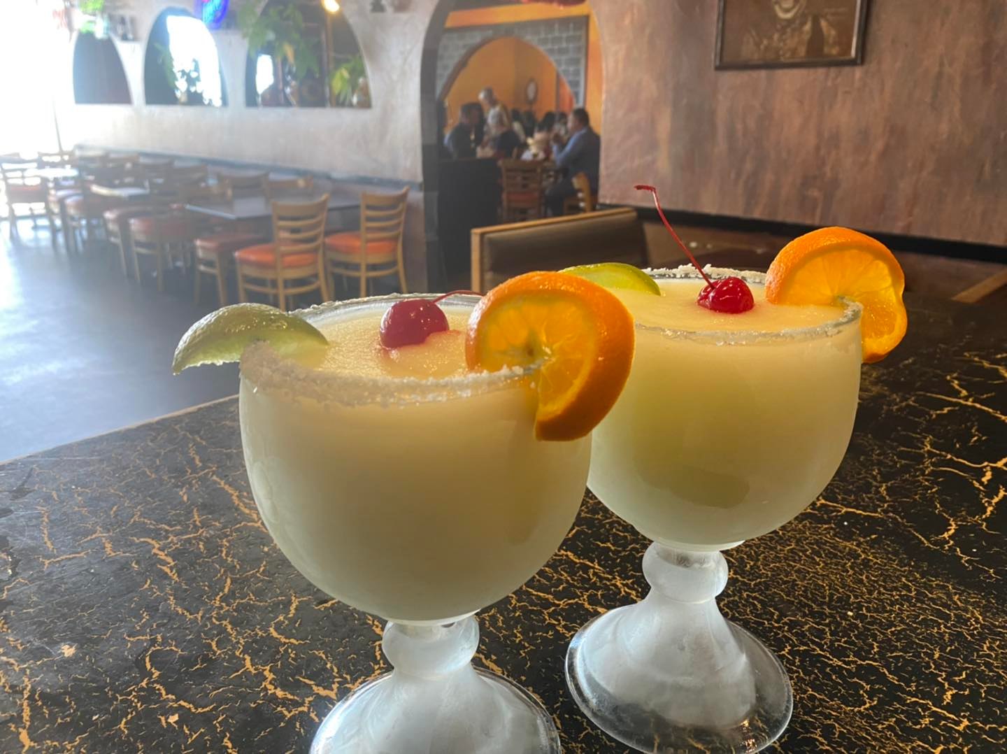 Two margaritas